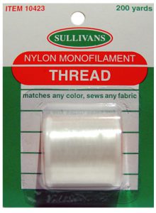 Nylon Monofilament Thread (Clear)