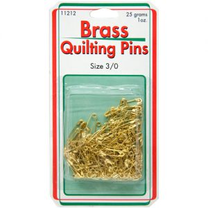 Brass Quilting Pins