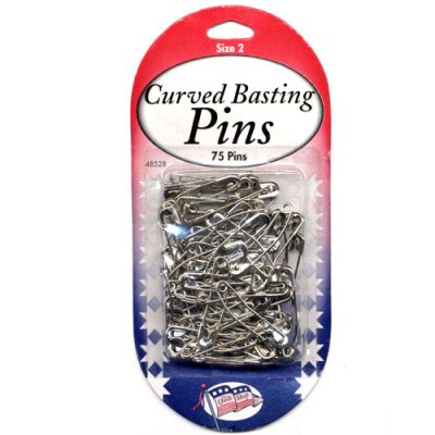 Curved Basting Pins Size 2