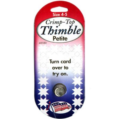 Crimp-Top Thimble Petite