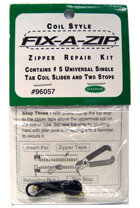 #5 Coil Style Zipper Repair Kit