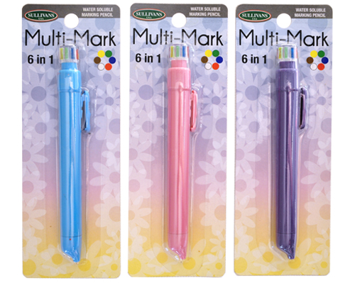 Sew Easy 6 in 1 Fabric Marking Pencil