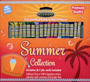 Summer Embroidery Floss Pack