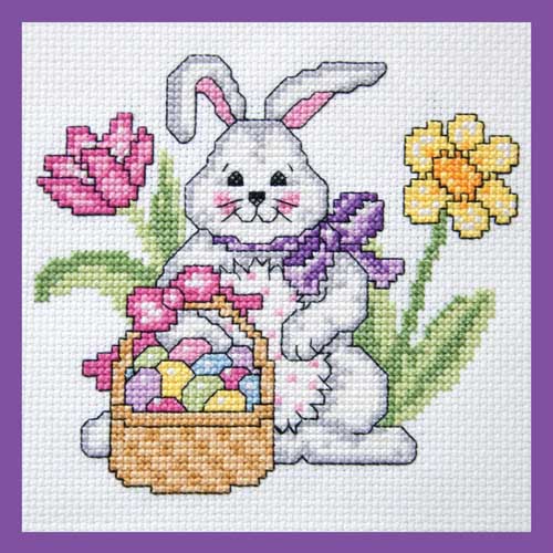 Easter Bunny Cross Stitch Project