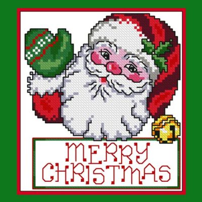 Santa Cross Stitch Project