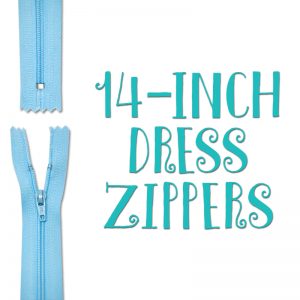 14-inch Dress Zippers