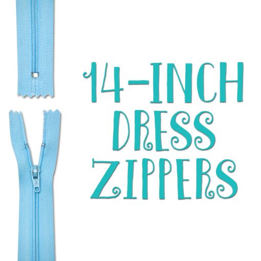 14-inch Dress Zippers