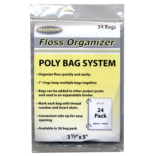 Poly Bag System Floss Organizer (24) - MyNotions