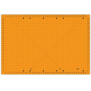 Large Double Sided Cutting Mat Gold