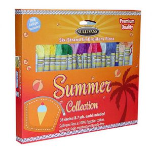Summer Embroidery Floss Pack