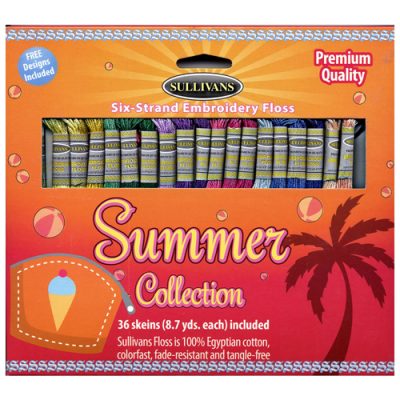 Summer Embroidery Floss Pack