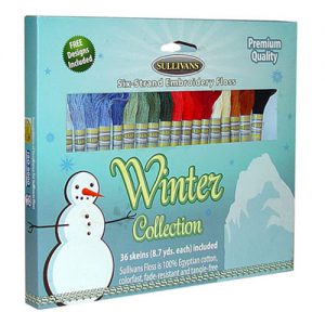 Winter Embroidery Floss Pack