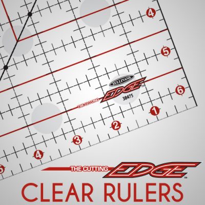 The Cutting EDGE Clear Rulers