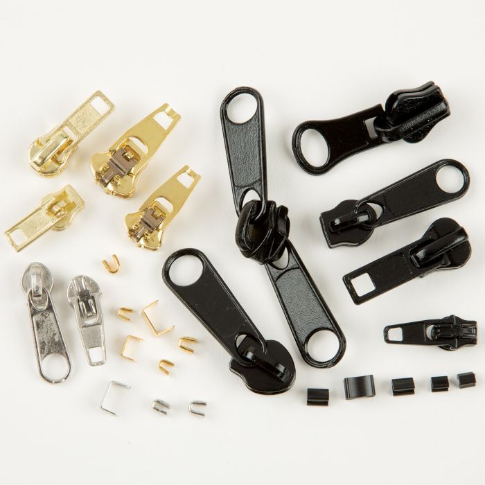 FIX A ZIPPER Tool Universal Repair Replacement Kit 3 Sizes Zip