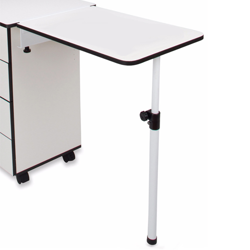 Portable Sewing Table, White, Folding - MyNotions