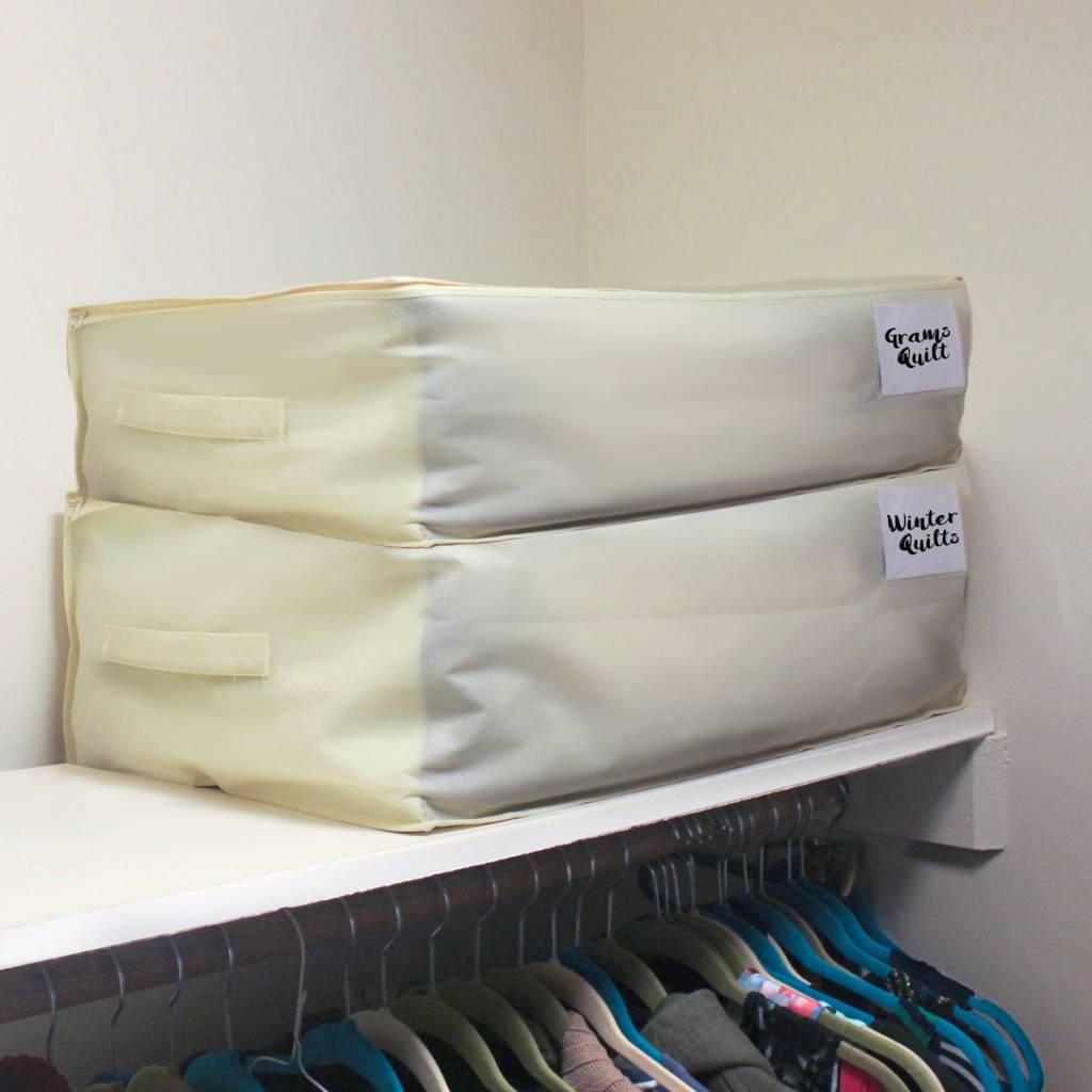Archival Quality Quilt Storage Bags Sleeves Handmade Cotton