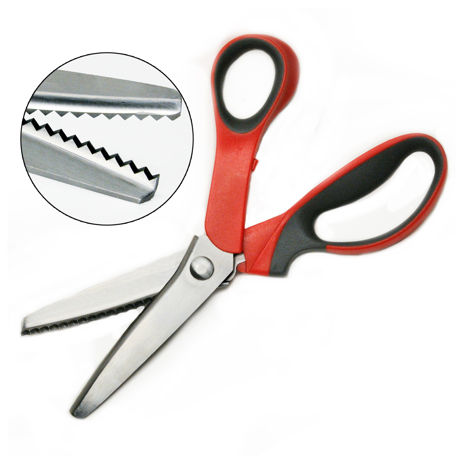 Sewing Scissors Set w/Pinking Shear, Embroidery Shear & Fabric Shear - 1 Set