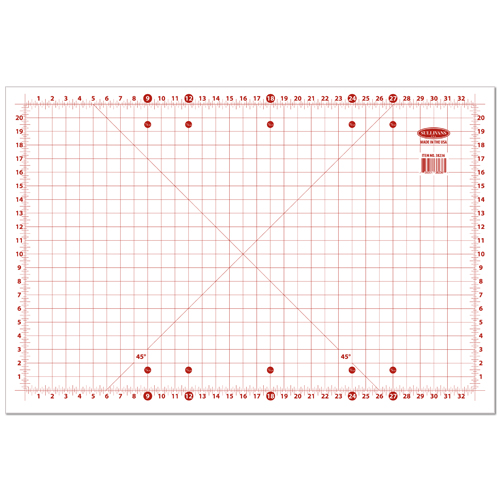 Silicone Cutting Mat 11 x 11 in Self Healing Double Sided Grid American  Crafts