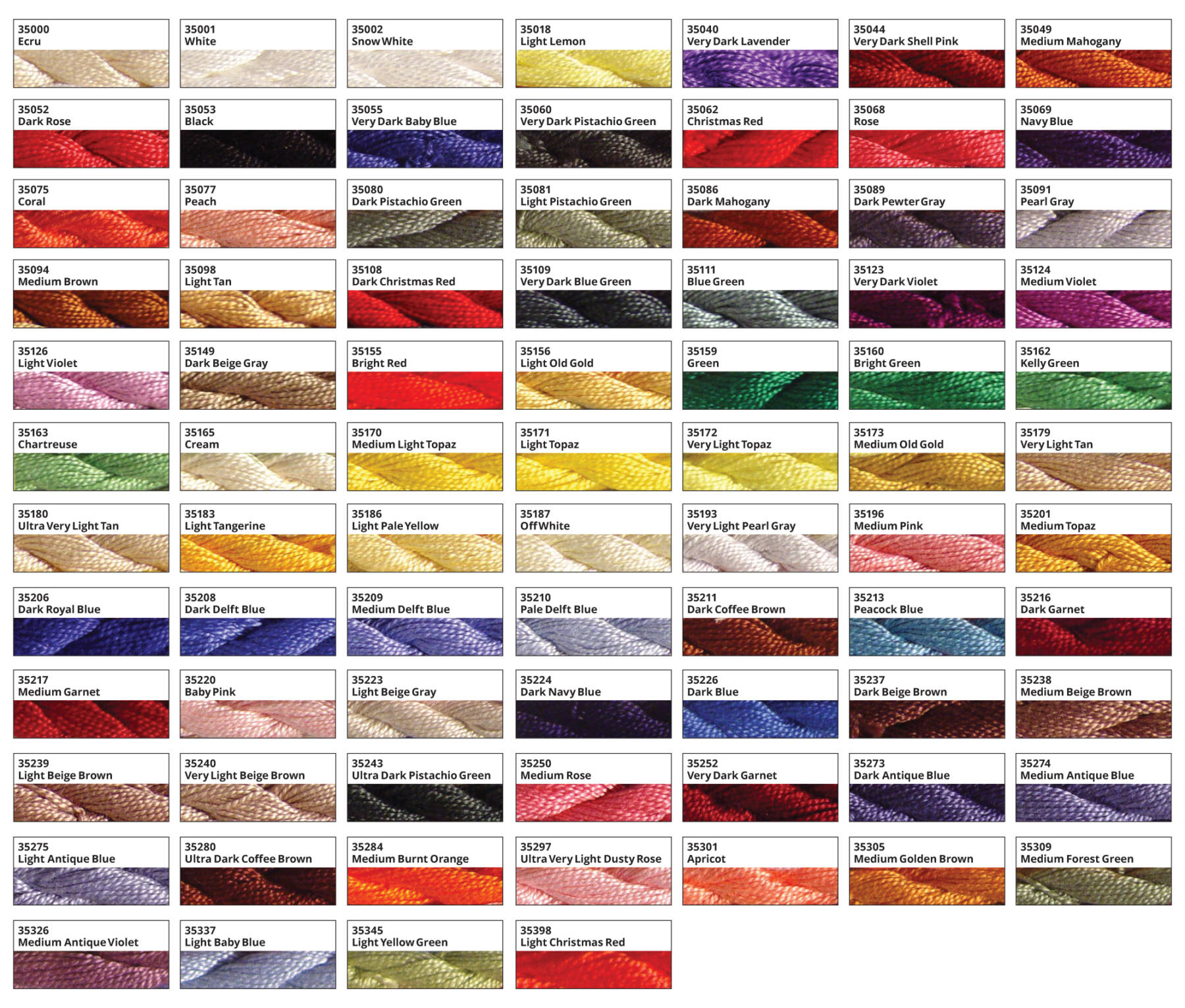 DMC Pearl Cotton No.5 Embroidery Thread- Various Colours