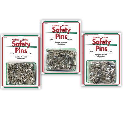 260Pcs Safety Pins Assorted Size Large Safety Pins and Small